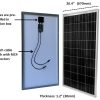 200W polycrystalline solar panel