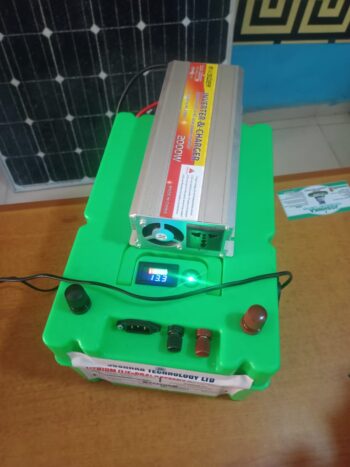1280WH Powerbank + 1000W PureSinewave INVERTER