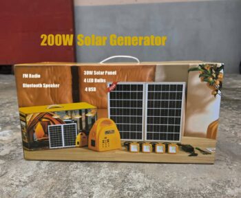 200w Solar Generator