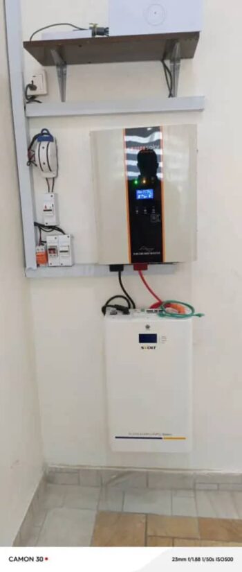 3kva 24v inverter with 2.5kwh Lithium Battery